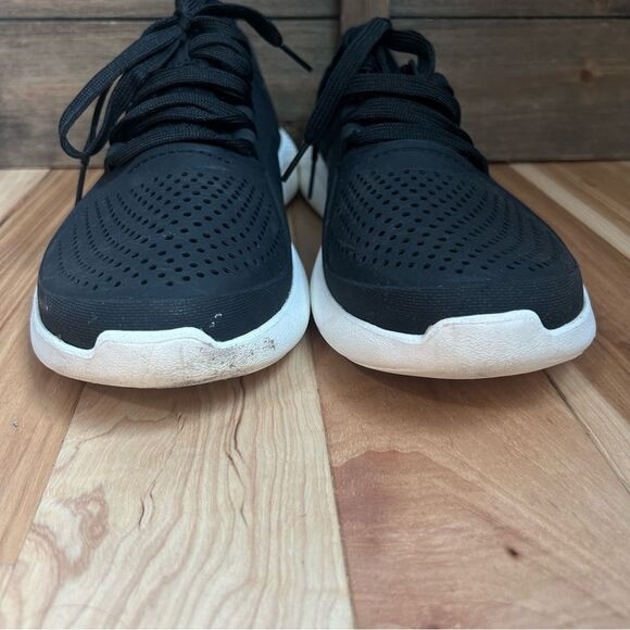 Crocs LiteRide Pacer Men’s Shoe Waterproof Sneaker Casual Black 204967 Sz 9 - Picture 2 of 16
